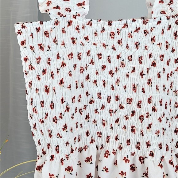 Smock Floral Tank - Picture 4 of 6